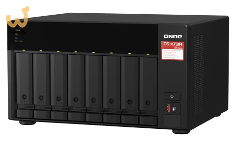 Zestaw Qnap TS-873A-SW5T (TS-873A-8G + switch QSW-1105-5T 5x2.5GbE), Tower, 8 x 2.5"/3.5" SATA, AMD Ryzen V1500B 4C/8T, 8GB DDR4 Zestaw Qnap TS-873A-SW5T (TS-873A-8G + switch QSW-1105-5T 5x2.5GbE), Tower, 8 x 2.5"/3.5" SATA, AMD Ryzen V1500B 4C/8T, 8GB DDR4