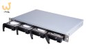 Qnap TS-431XeU-2G, 1U, 4 x 2.5"/3.5" SATA , Annapurna Labs Alpine AL-314 1.7GHz, 2GB DDR3 SODIMM (Max. 8GB), 1 x 10GbE SFP+  2 x