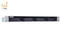 Qnap TS-431XeU-2G, 1U, 4 x 2.5"/3.5" SATA , Annapurna Labs Alpine AL-314 1.7GHz, 2GB DDR3 SODIMM (Max. 8GB), 1 x 10GbE SFP+  2 x