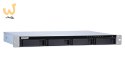 Qnap TS-431XeU-2G, 1U, 4 x 2.5"/3.5" SATA , Annapurna Labs Alpine AL-314 1.7GHz, 2GB DDR3 SODIMM (Max. 8GB), 1 x 10GbE SFP+  2 x