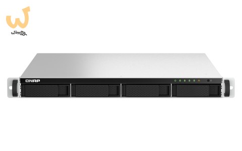 Qnap TS-464U-8G, 1U, 4 x 2.5"/3.5" SATA , Intel Celeron N5105/N5095 4C/4T, 8GB RAM onboard (not expandable), 2 x 2.5GbE, Single 