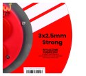 Przedłużacz elektryczny bębnowy 25M VERTEX 3x2,5mm PB25METAL czarny