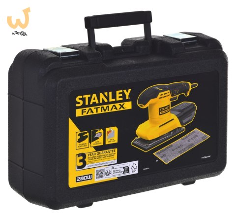 SZLIFIERKA OSCYLACYJNA 280W STANLEY FMEW214K-QS SZLIFIERKA OSCYLACYJNA 280W STANLEY FMEW214K-QS
