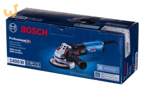 Szlifierka kątowa 125mm 1400W GWS 06017D0100 BOSCH Szlifierka kątowa 125mm 1400W GWS 06017D0100 BOSCH