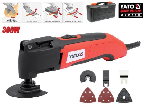 Urządzenie wielofunkcyjne z akcesoriami 300W YATO Urządzenie wielofunkcyjne z akcesoriami 300W YATO