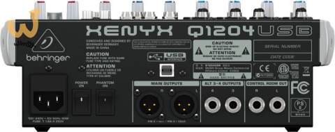 Behringer Q1204USB - Mikser audio Behringer Q1204USB - Mikser audio