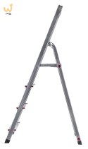 CORDA Drabina domowa aluminiowa 4 stopnie 000705 KRAUSE