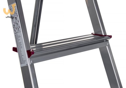 CORDA Drabina domowa aluminiowa 4 stopnie 000705 KRAUSE CORDA Drabina domowa aluminiowa 4 stopnie 000705 KRAUSE