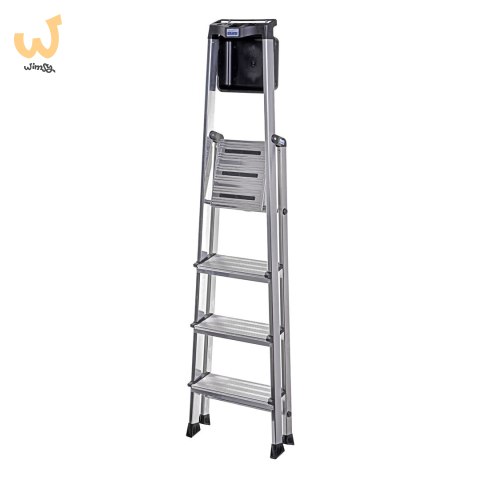 Drabina 4 stopniowa aluminiowa Krause Secury 126528 Drabina 4 stopniowa aluminiowa Krause Secury 126528