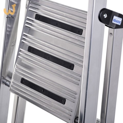 Drabina 4 stopniowa aluminiowa Krause Secury 126528 Drabina 4 stopniowa aluminiowa Krause Secury 126528