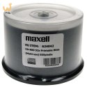 MAXELL CD-R 700MB 50 szt. 52x80 min, spindel, płyta do nadruku