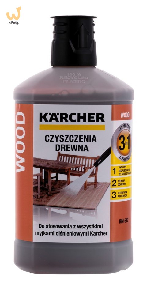 Środek do czyszczenia drewna KARCHER 6.295-757.0 Środek do czyszczenia drewna KARCHER 6.295-757.0