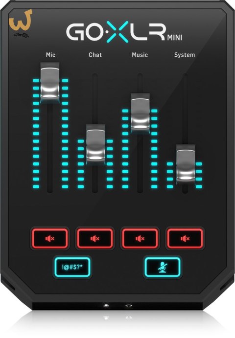 TC Helicon Go XLR Mini - Mikser i interfejs audio USB TC Helicon Go XLR Mini - Mikser i interfejs audio USB