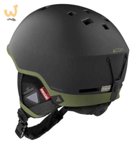 CAIRN KASK CENTAURE RESCUE MAT BLACK KHAKI 56/58 CAIRN KASK CENTAURE RESCUE MAT BLACK KHAKI 56/58