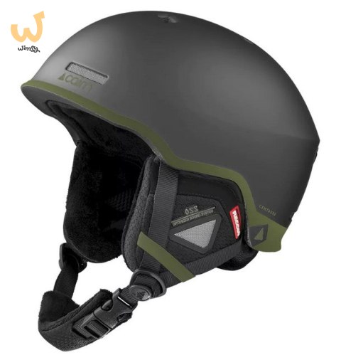 CAIRN KASK CENTAURE RESCUE MAT BLACK KHAKI 59/61 CAIRN KASK CENTAURE RESCUE MAT BLACK KHAKI 59/61