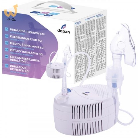 Cichy inhalator tłokowy dla całej rodziny EGI mark Cichy inhalator tłokowy dla całej rodziny EGI mark