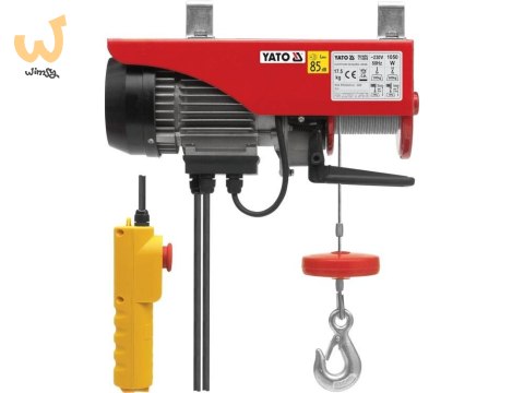 Elekt. wciągnik linowy 1050W 300/600KG YT-5905 Yato Elekt. wciągnik linowy 1050W 300/600KG YT-5905 Yato