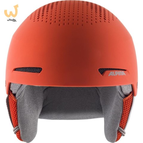 Kask narciarski ALPINA ZUPO PUMPKIN-ORANGE MATT 51-55 Kask narciarski ALPINA ZUPO PUMPKIN-ORANGE MATT 51-55