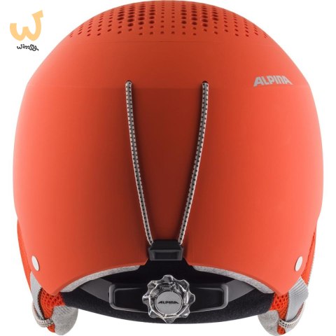 Kask narciarski ALPINA ZUPO PUMPKIN-ORANGE MATT 51-55 Kask narciarski ALPINA ZUPO PUMPKIN-ORANGE MATT 51-55