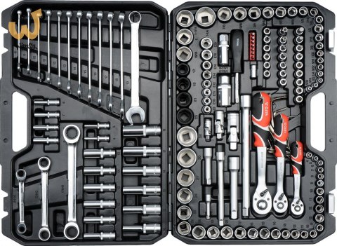 Zestaw kluczy XXL YATO 150szt. 1/4"-3/8"-1/2" 38811 Zestaw kluczy XXL YATO 150szt. 1/4"-3/8"-1/2" 38811