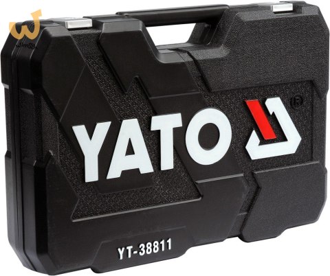 Zestaw kluczy XXL YATO 150szt. 1/4"-3/8"-1/2" 38811 Zestaw kluczy XXL YATO 150szt. 1/4"-3/8"-1/2" 38811