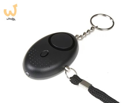 Alarm osobisty GUARD Scorpion z latarką LED, czarny, syrena 120dB (YC-003-BL) Alarm osobisty GUARD Scorpion z latarką LED, czarny, syrena 120dB (YC-003-BL)