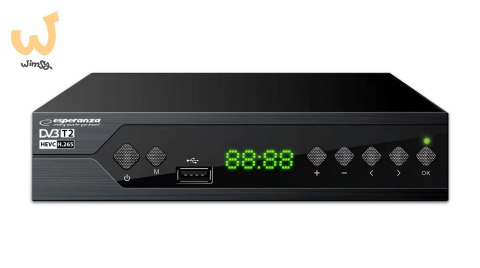 ESPERANZA TUNER DVB-T2 H.265/HEVC EV107R ESPERANZA TUNER DVB-T2 H.265/HEVC EV107R