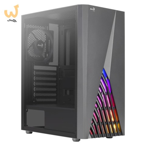 Obudowa AEROCOOL PGS DELTA-A-BK-v1 RGB czarna Obudowa AEROCOOL PGS DELTA-A-BK-v1 RGB czarna