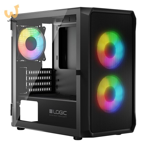LOGIC OBUDOWA PORTOS ARGB MINI USB 3.0 BLACK LOGIC OBUDOWA PORTOS ARGB MINI USB 3.0 BLACK