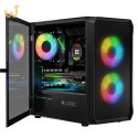 LOGIC OBUDOWA PORTOS ARGB MINI USB 3.0 BLACK