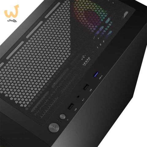 LOGIC OBUDOWA PORTOS ARGB MINI USB 3.0 BLACK LOGIC OBUDOWA PORTOS ARGB MINI USB 3.0 BLACK