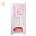 MODECOM OBUDOWA VOLCNO SPACE APEX ARGB MIDI WHITE