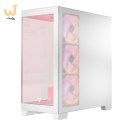 MODECOM OBUDOWA VOLCNO SPACE APEX ARGB MIDI WHITE