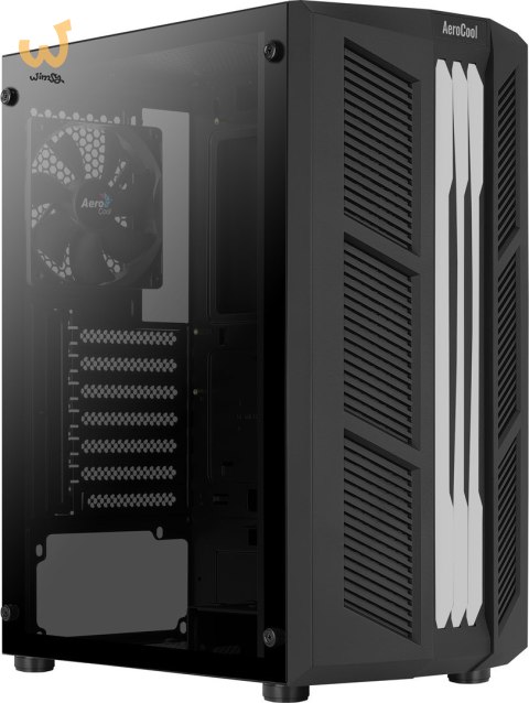 OBUDOWA AEROCOOL PGS PRIME-G-BK-v1 RGB czarna OBUDOWA AEROCOOL PGS PRIME-G-BK-v1 RGB czarna