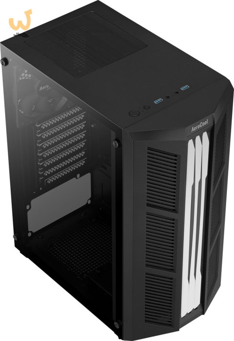 OBUDOWA AEROCOOL PGS PRIME-G-BK-v1 RGB czarna OBUDOWA AEROCOOL PGS PRIME-G-BK-v1 RGB czarna