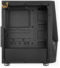 OBUDOWA AEROCOOL PGS ZAURON FRGB-G-BK-v1 BLACK
