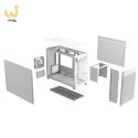 Obudowa Asus AP201 PRIME CASE TG white