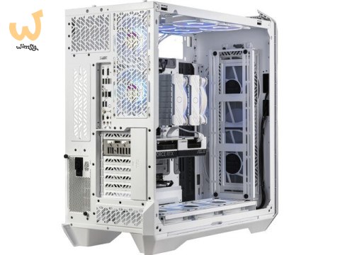 COOLER MASTER OBUDOWA HAF 700 EVO ARGB FULL TOWER Z OKNEM PANEL LCD + KONTROLER BIAŁA
