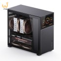 Jonsbo D41 MESH Screen ATX Tempered Glass - black