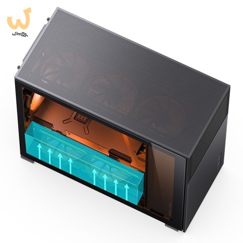 Jonsbo D41 MESH Screen ATX Tempered Glass - black Jonsbo D41 MESH Screen ATX Tempered Glass - black