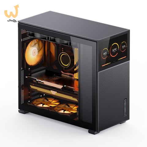 Jonsbo D41 MESH Screen ATX Tempered Glass - black Jonsbo D41 MESH Screen ATX Tempered Glass - black