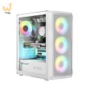 LOGIC OBUDOWA PORTOS ARGB MIDI USB 3.0 WHITE