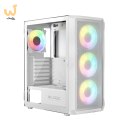 LOGIC OBUDOWA PORTOS ARGB MIDI USB 3.0 WHITE