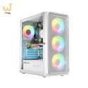 LOGIC OBUDOWA PORTOS ARGB MIDI USB 3.0 WHITE