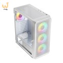LOGIC OBUDOWA PORTOS ARGB MIDI USB 3.0 WHITE