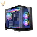 MODECOM OBUDOWA VOLCANO PANORAMA APEX ARGB 7F MIDI BLACK