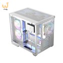 MODECOM OBUDOWA VOLCNO PANORAMA APEX ARGB 3F MIDI WHITE