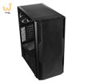 OBUDOWA LOGIC AGIR MESH+GLASS USB 3.0 BLACK BEZ ZAS