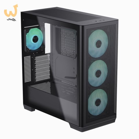 Obudowa AEROCOOL APNX C1-BK-v1 ARGB Obudowa AEROCOOL APNX C1-BK-v1 ARGB