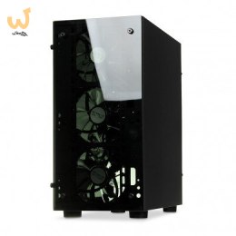 Obudowa IBOX MINI TOWER PASSION V4 GAMING OPV4 (Micro ATX; kolor czarny)